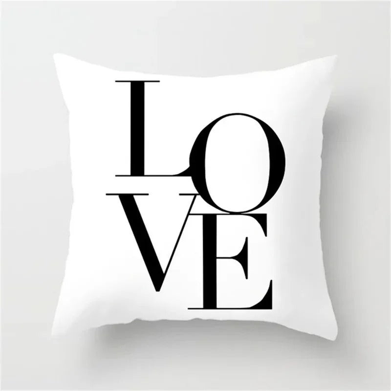 Geometric Cushion Cover - Modern Decorative Pillow