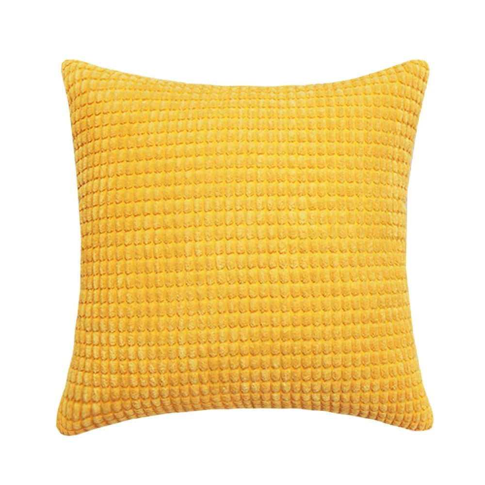 PlushHome Cushion Cover - Soft Plush Textured
