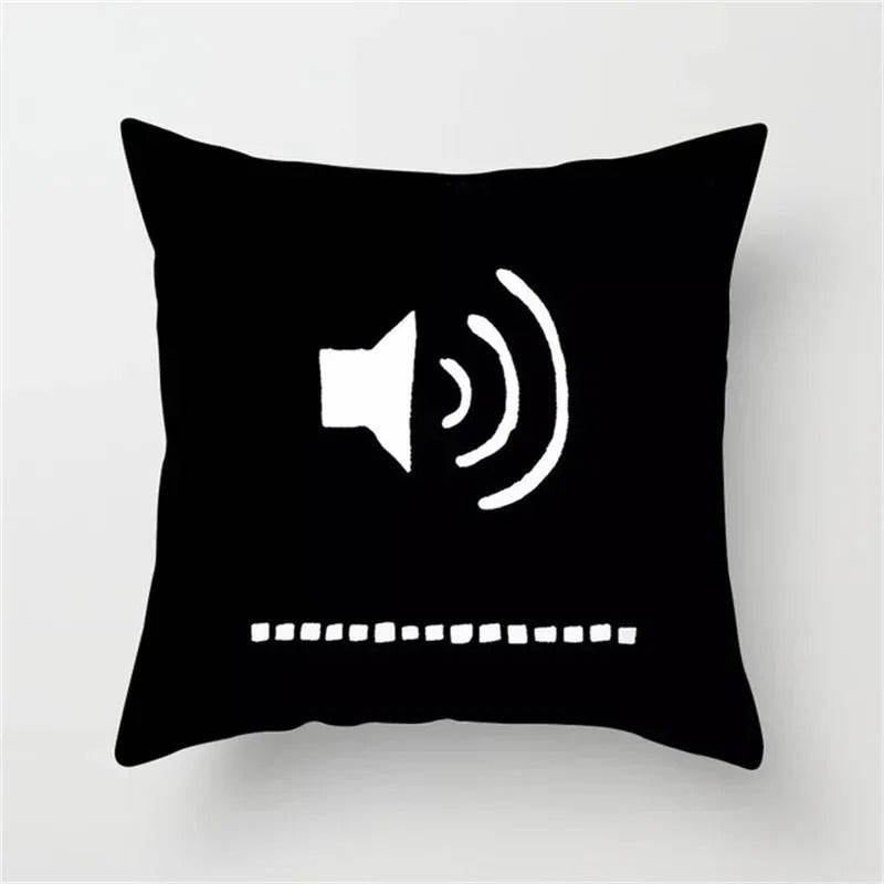 Geometric Cushion Cover - Modern Decorative Pillow