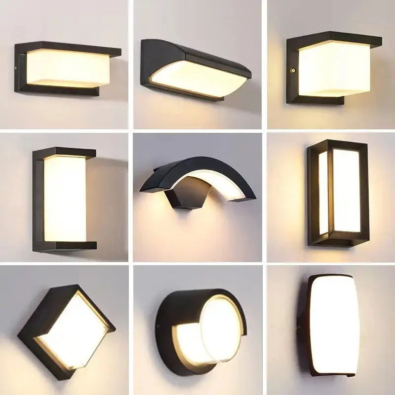 Linea Outdoor Wall Light - Waterproof Motion Sensor