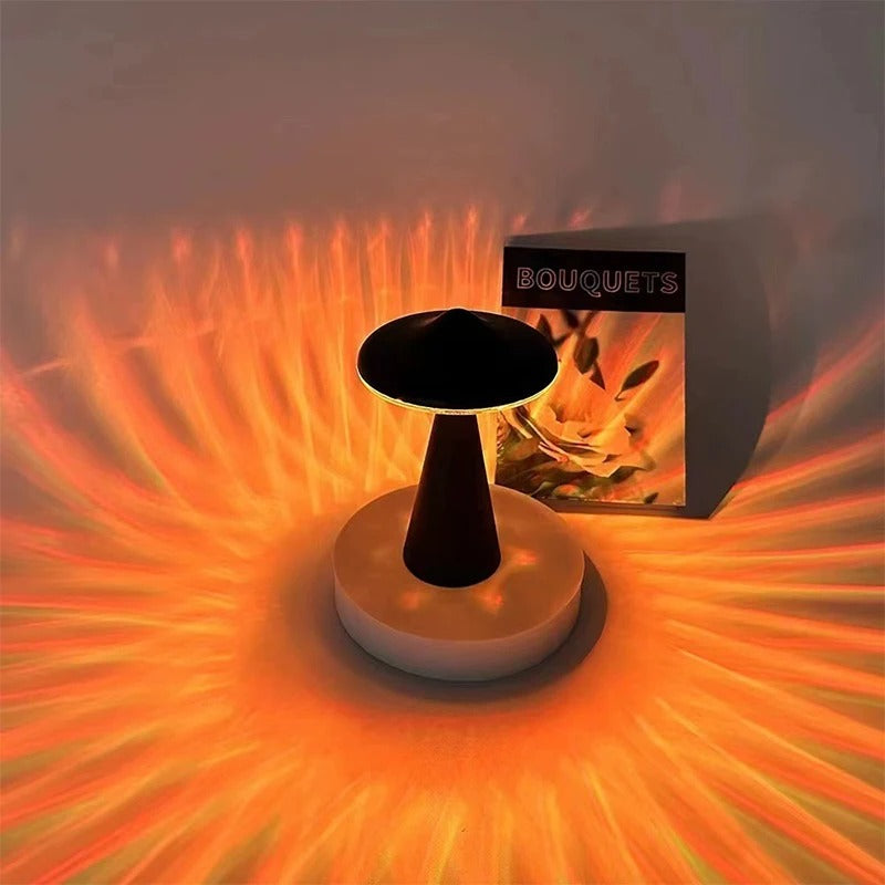 Mushroom LED Table Lamp - Touch Dimmable Desk Light