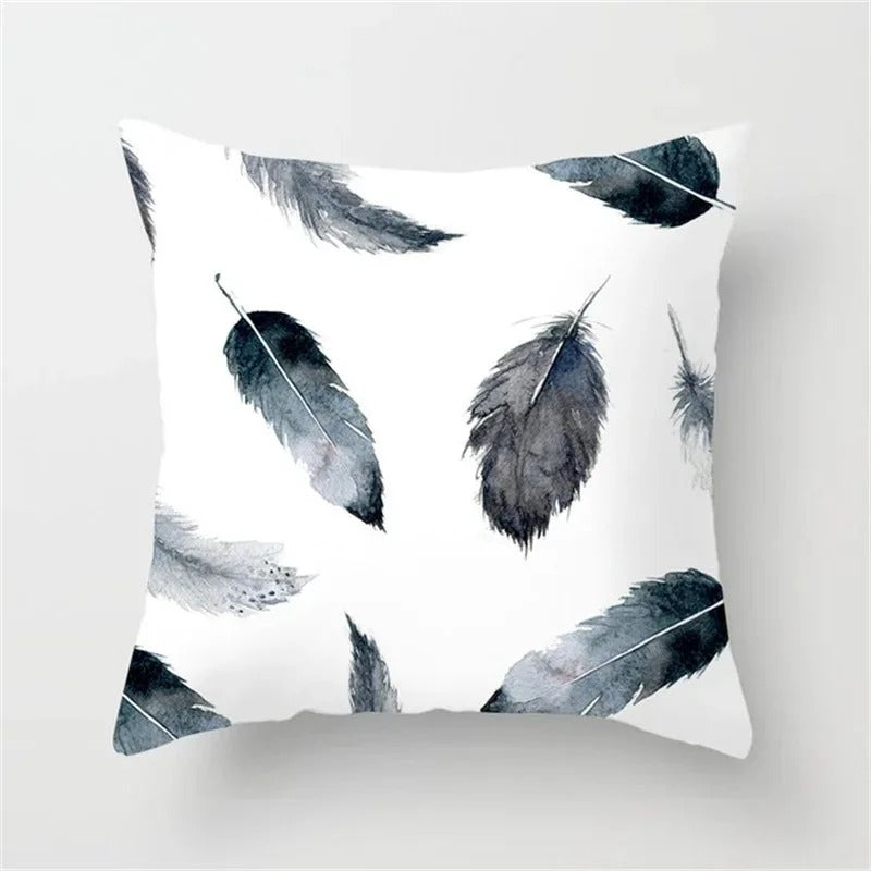 Geometric Cushion Cover - Modern Decorative Pillow