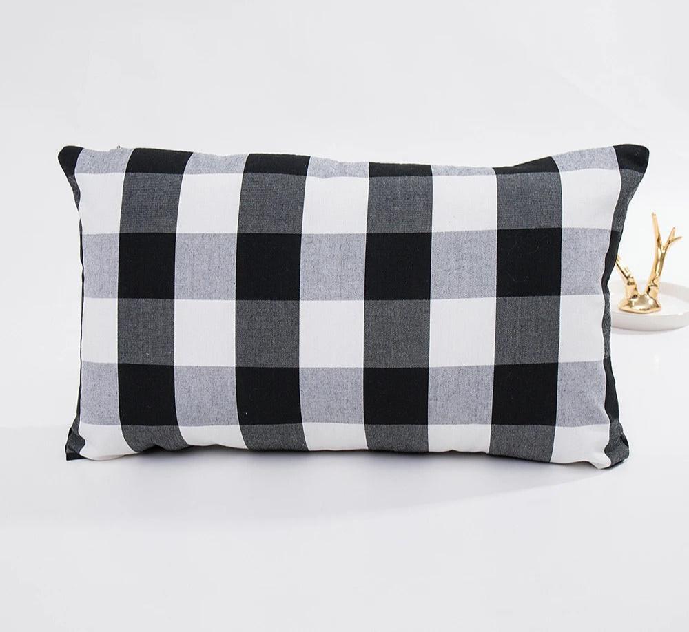 MarbreLuxe Striped Cushion Cover - Modern Elegance