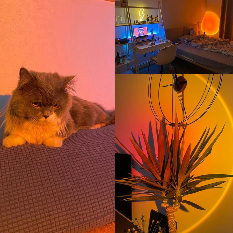 Sunset Projector Lamp - LED Mood & Photo Light