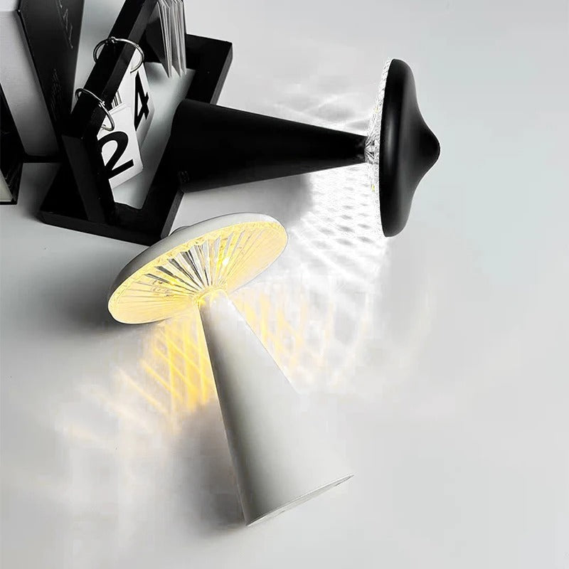 Mushroom LED Table Lamp - Touch Dimmable Desk Light