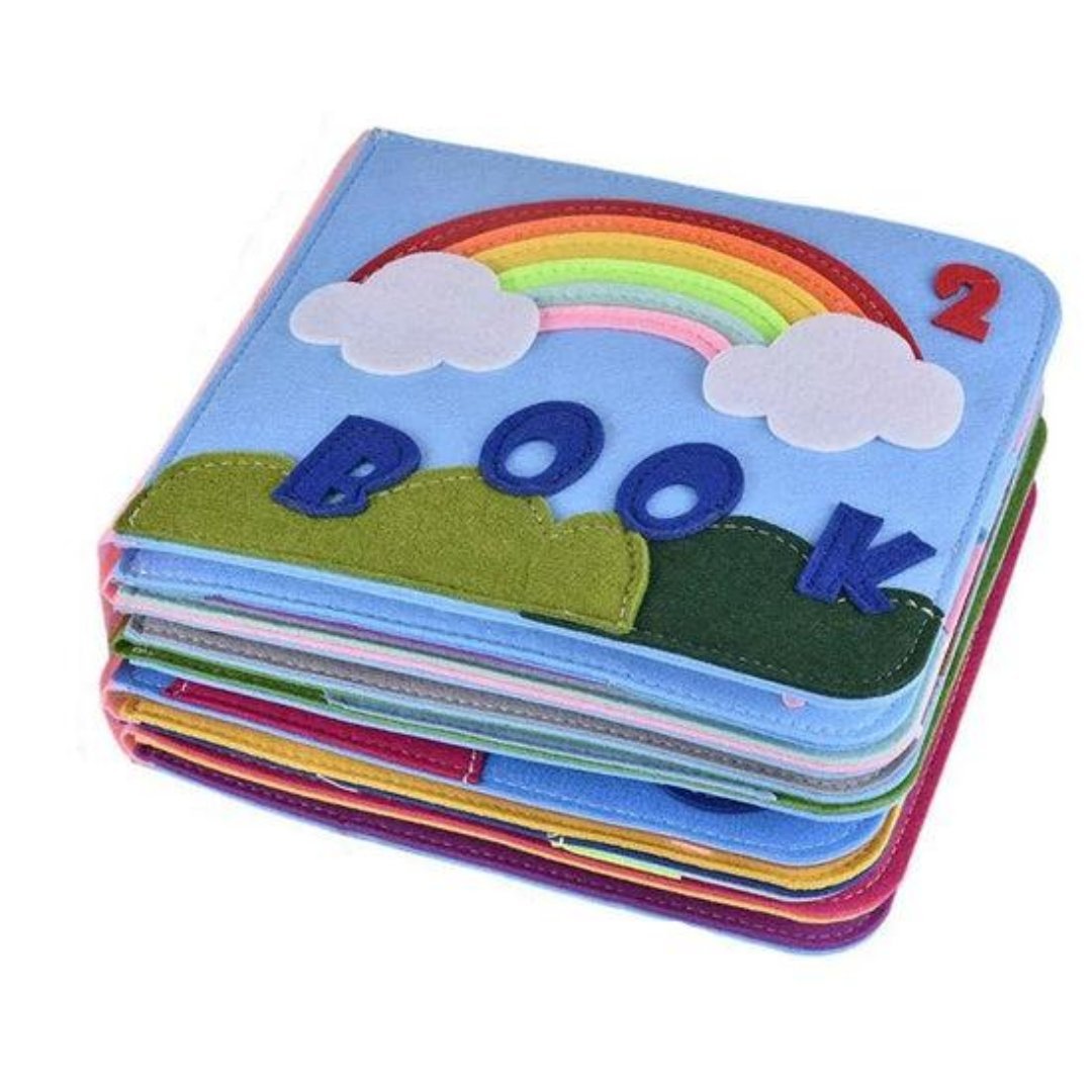 FunLearn Toy - Montessori Quiet Book for Kids