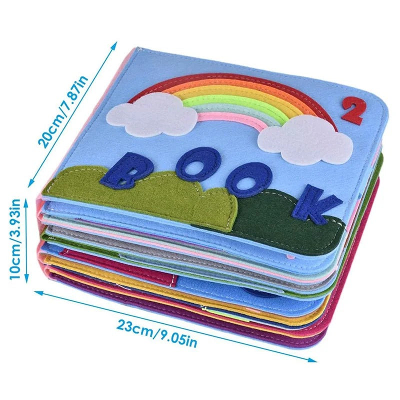 AdventureTales - Montessori Felt Book