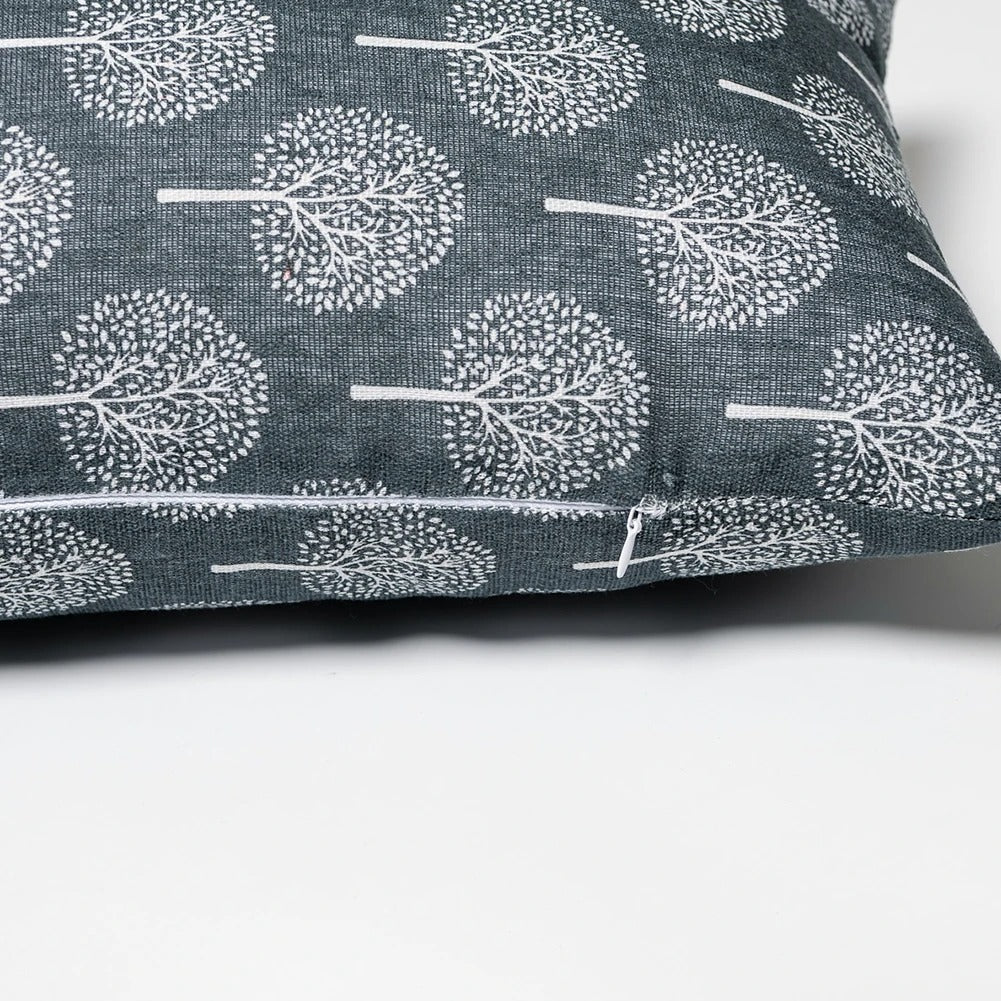 Seraphine Linen Cushion Cover - Refined Textile Print