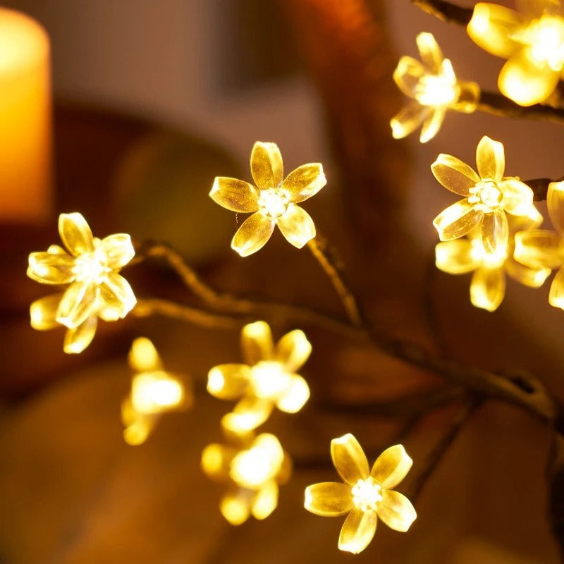Cherry Blossom LED Table Lamp - Enchanting Mood Light