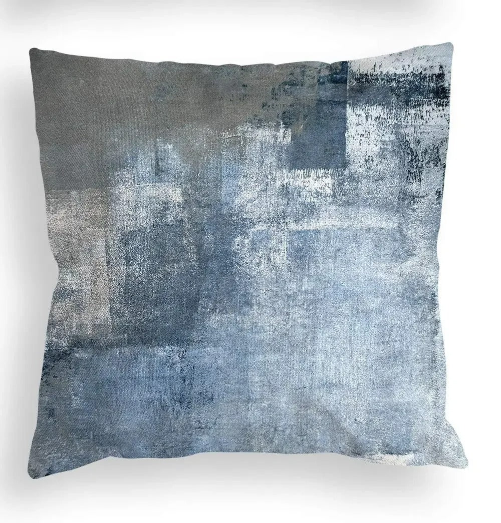 Tricolor Linen Cushion Cover - Modern Interior Accent