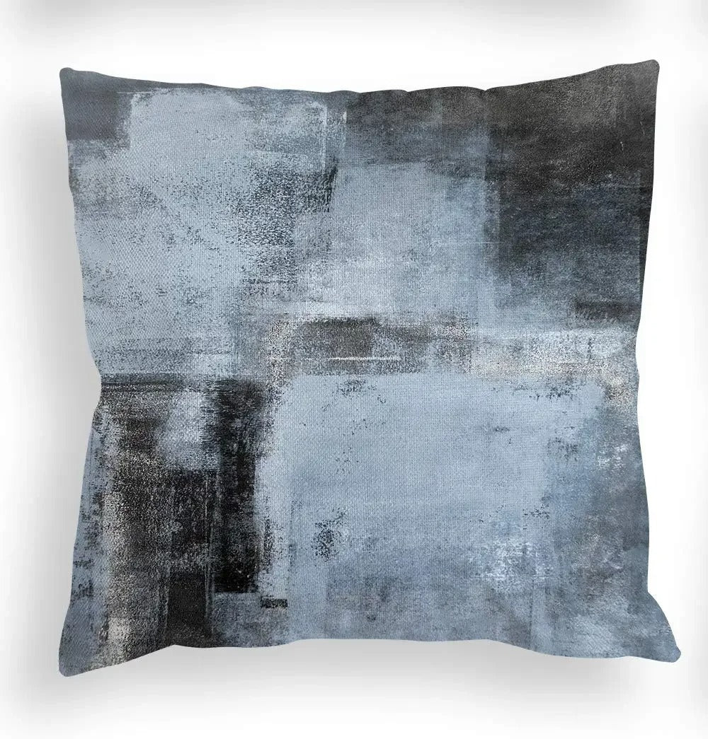 Tricolor Linen Cushion Cover - Modern Interior Accent