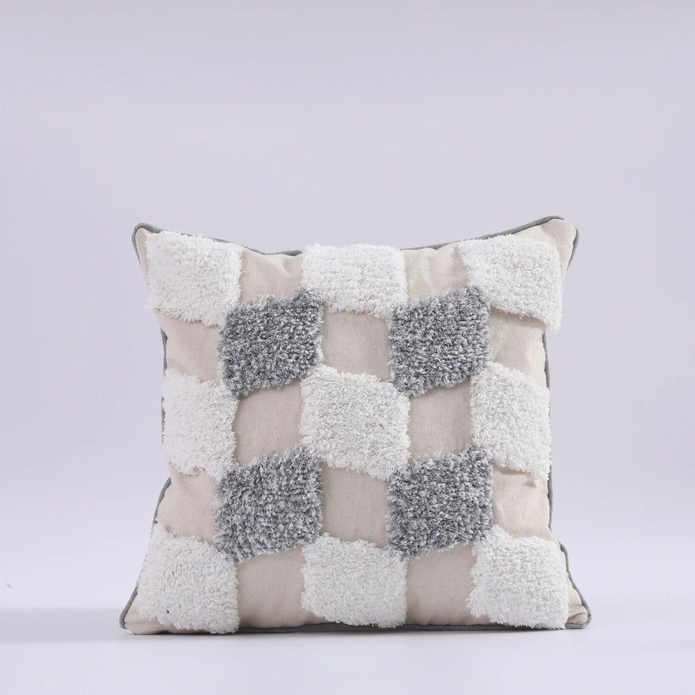 Boho Tufted Cushion Cover - Moroccan Boho Tufted