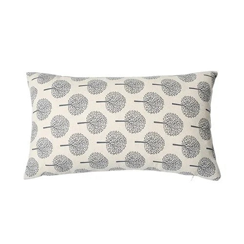 Seraphine Linen Cushion Cover - Refined Textile Print