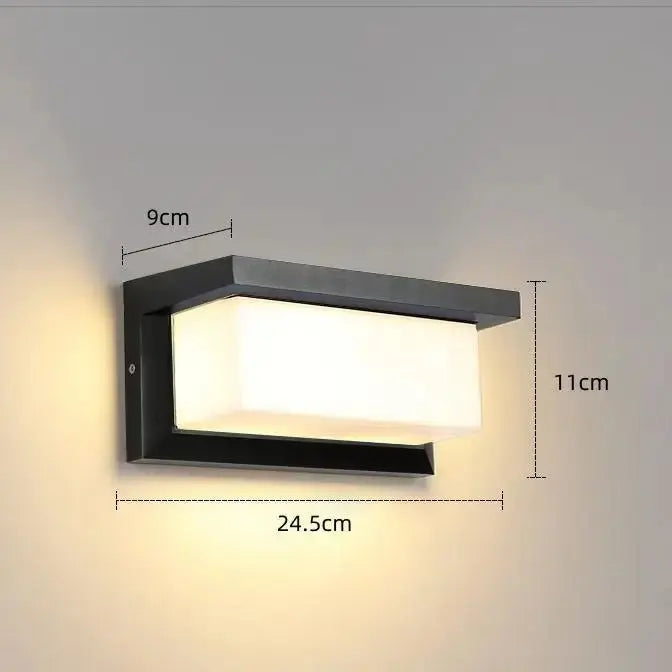 Linea Outdoor Wall Light - Waterproof Motion Sensor