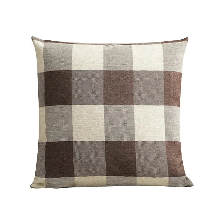 Harmony Check Cushion Cover - Timeless Diamond Check