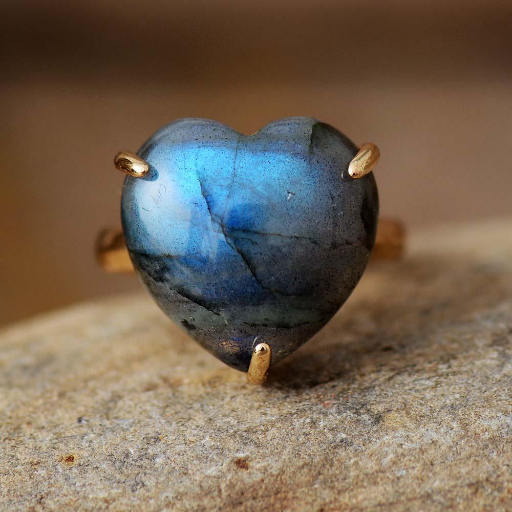 HealingGem - Adjustable Gemstone Ring