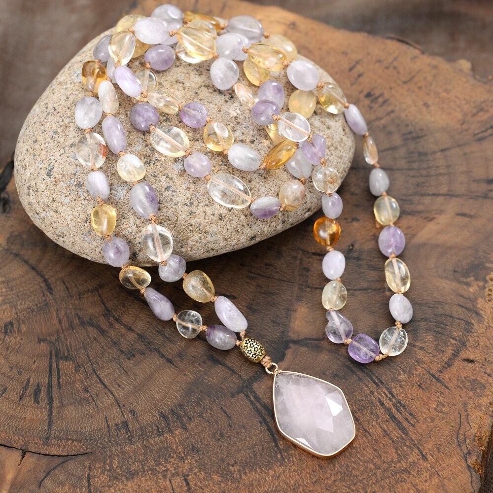Seraphina Mala Gemstone Necklace