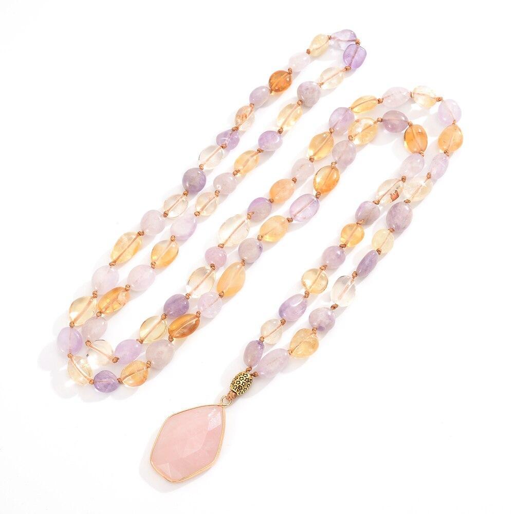 Seraphina Mala Gemstone Necklace