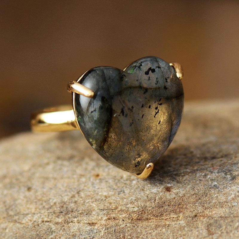 HealingGem - Adjustable Gemstone Ring