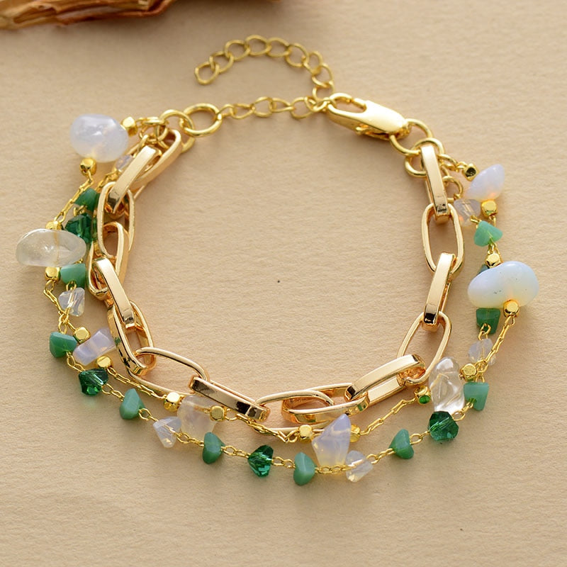 Isabelle Turquoise & Opal Bracelet