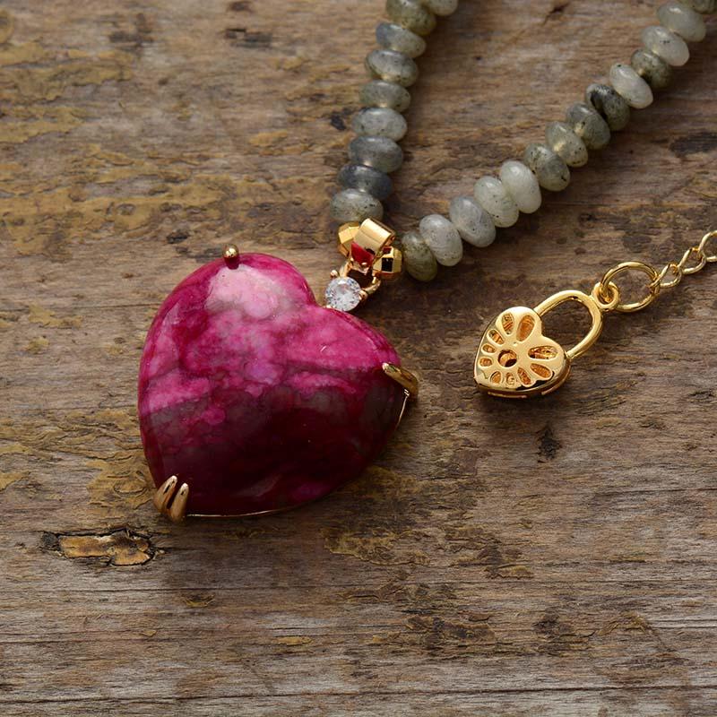 Nova - Heart Bead Necklace