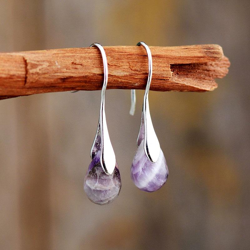 Serenella Gemstone Drop Earrings
