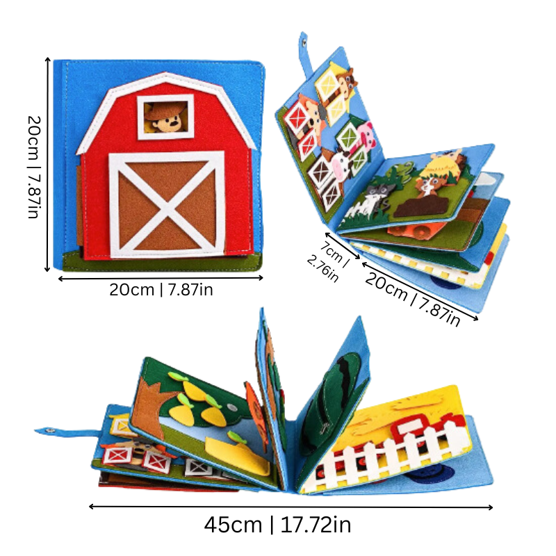 FarmFriends - Interactive Farm Activity Book