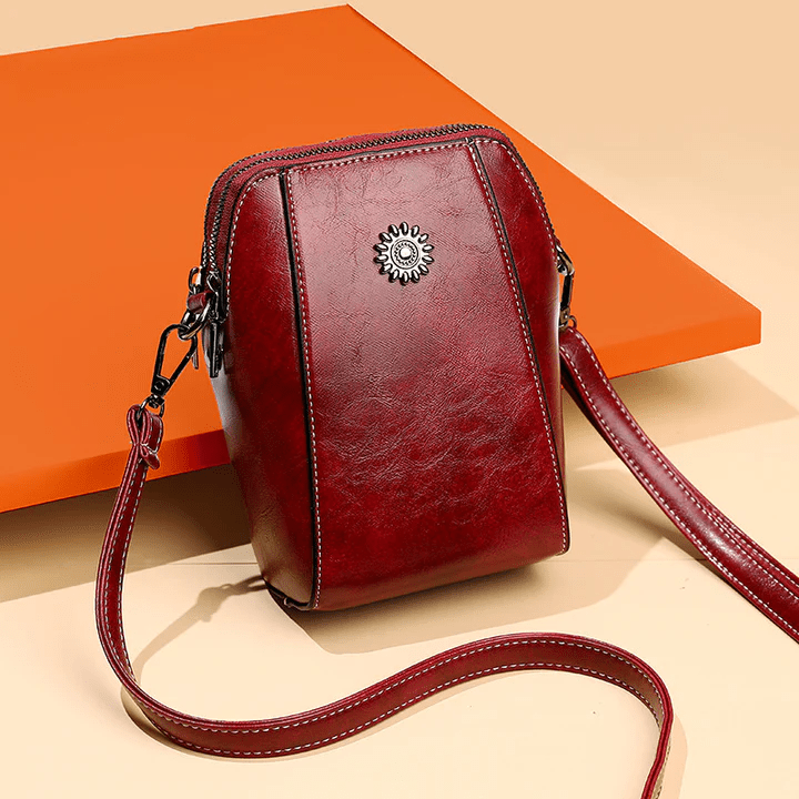 LeatherVibe - Leather Crossbody Bag for Women