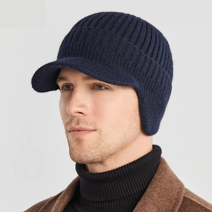SmartKnit Beanie - Insulated Knit Hat with Ear Warmers