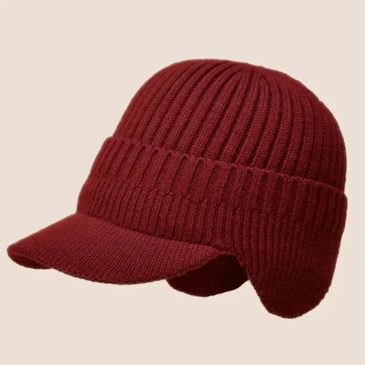 SmartKnit Beanie - Insulated Knit Hat with Ear Warmers