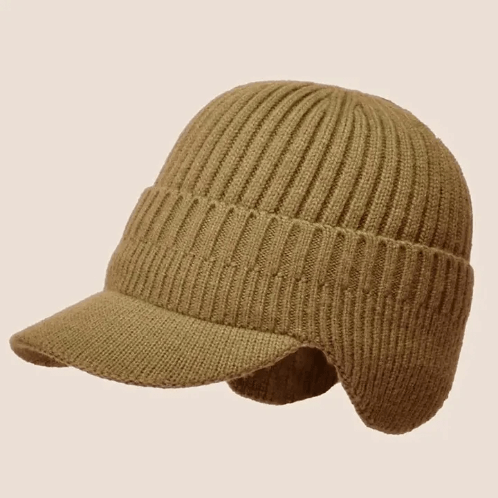 SmartKnit Beanie - Insulated Knit Hat with Ear Warmers