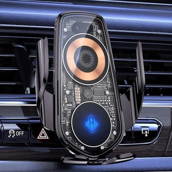 QuickCharge - Auto-Clamp Wireless Car Holder