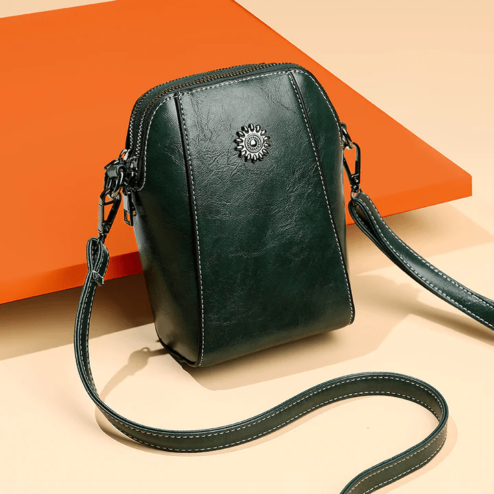 LeatherVibe - Leather Crossbody Bag for Women