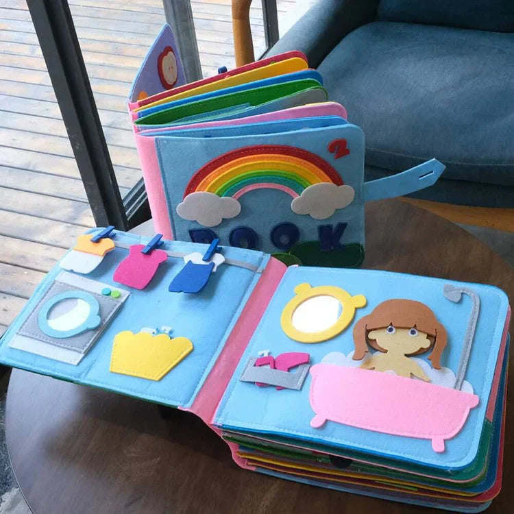 AdventureTales - Montessori Felt Book