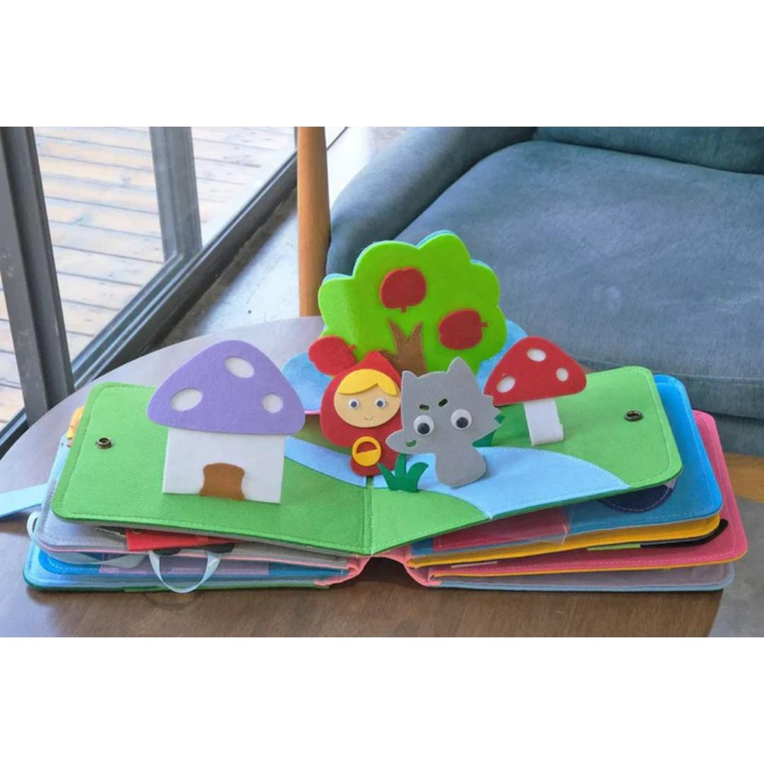 FunLearn Toy - Montessori Educational Activity Book for Kids