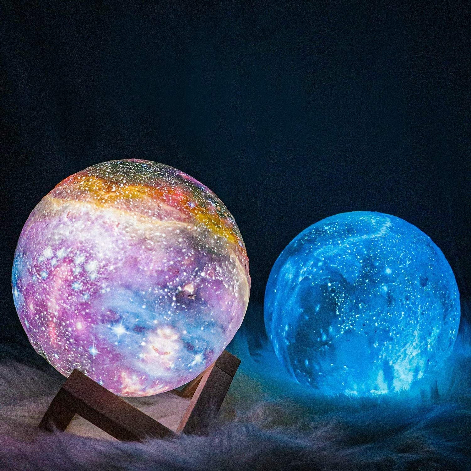 Moonbright Star Lamp - Rechargeable Touch Night Light