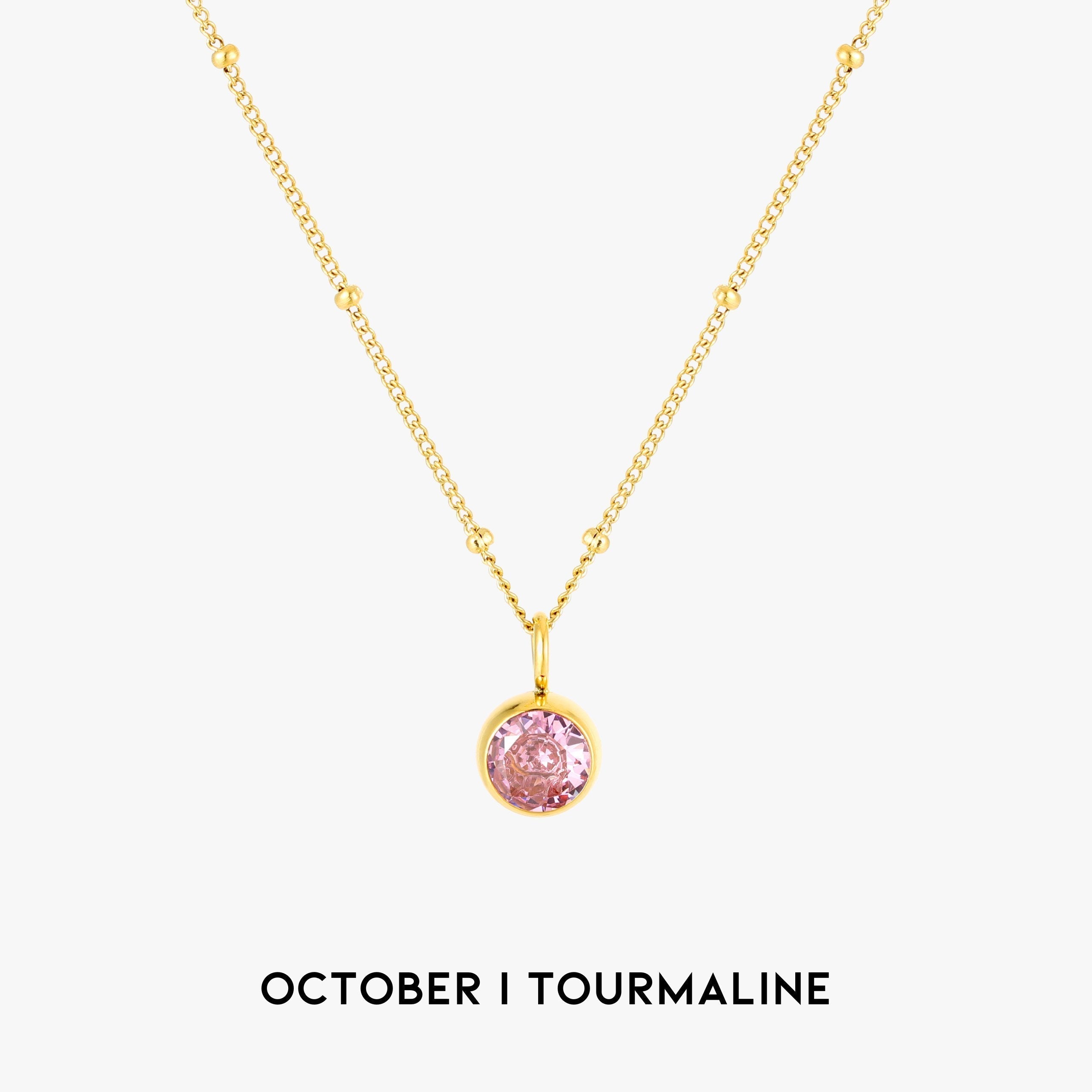 Aurora Birthstone Necklace - Personal & Meaningful