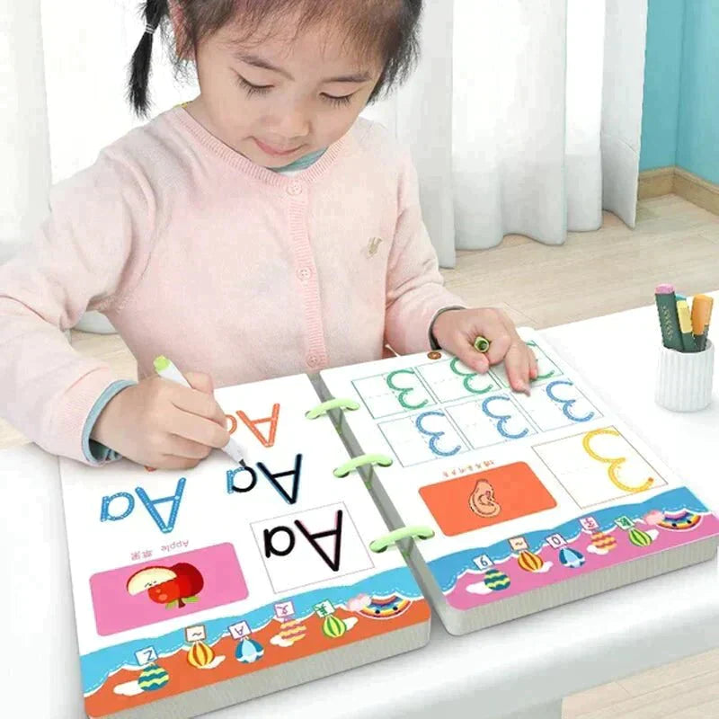 Magicbook - Reusable Kids Writing Practice Book