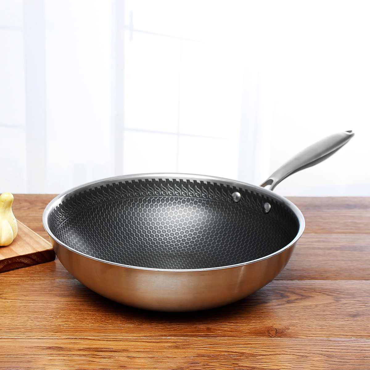 ProCook Elite - Non-Stick Stainless Steel Pan
