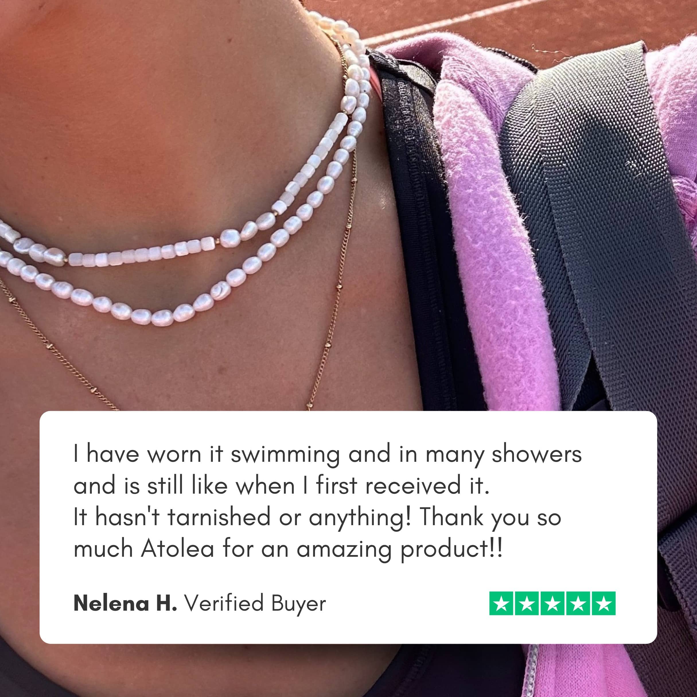 Amélie - Freshwater Pearl Choker for Women