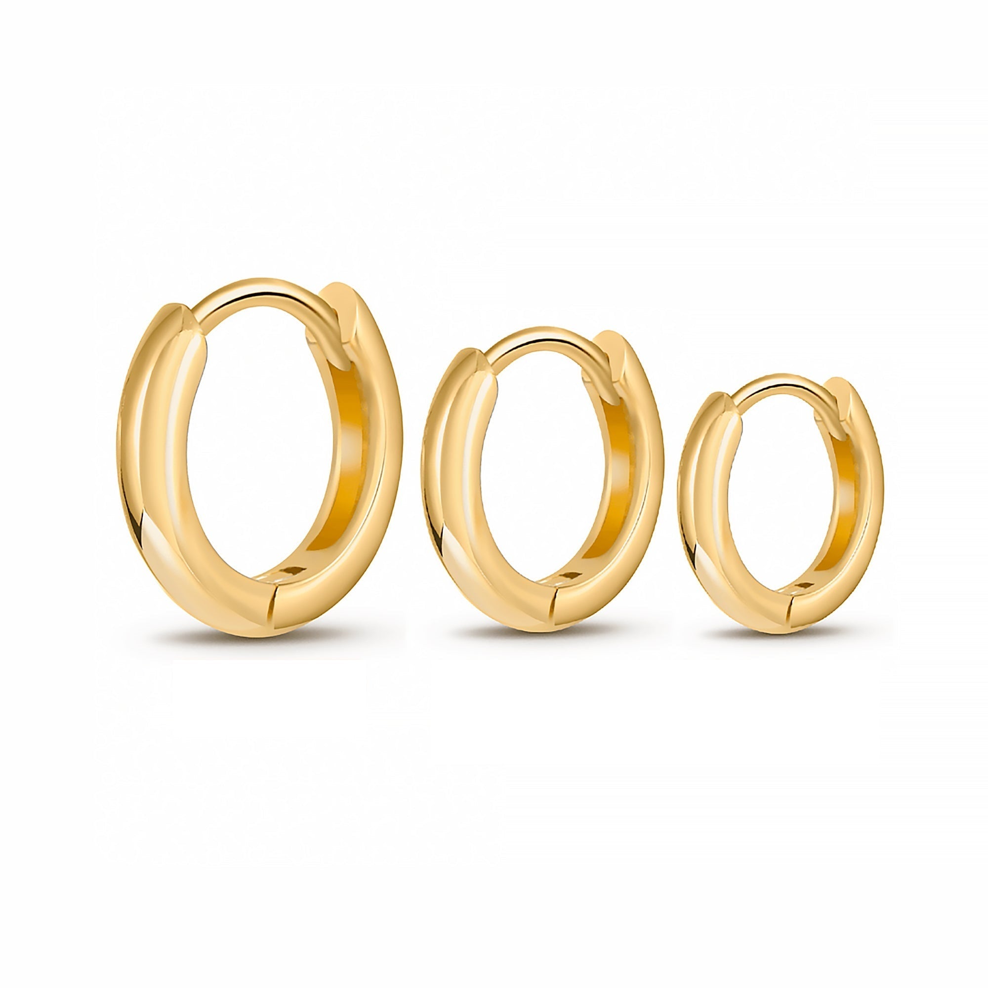 Triella - Triple Hoop Earring Set for Women
