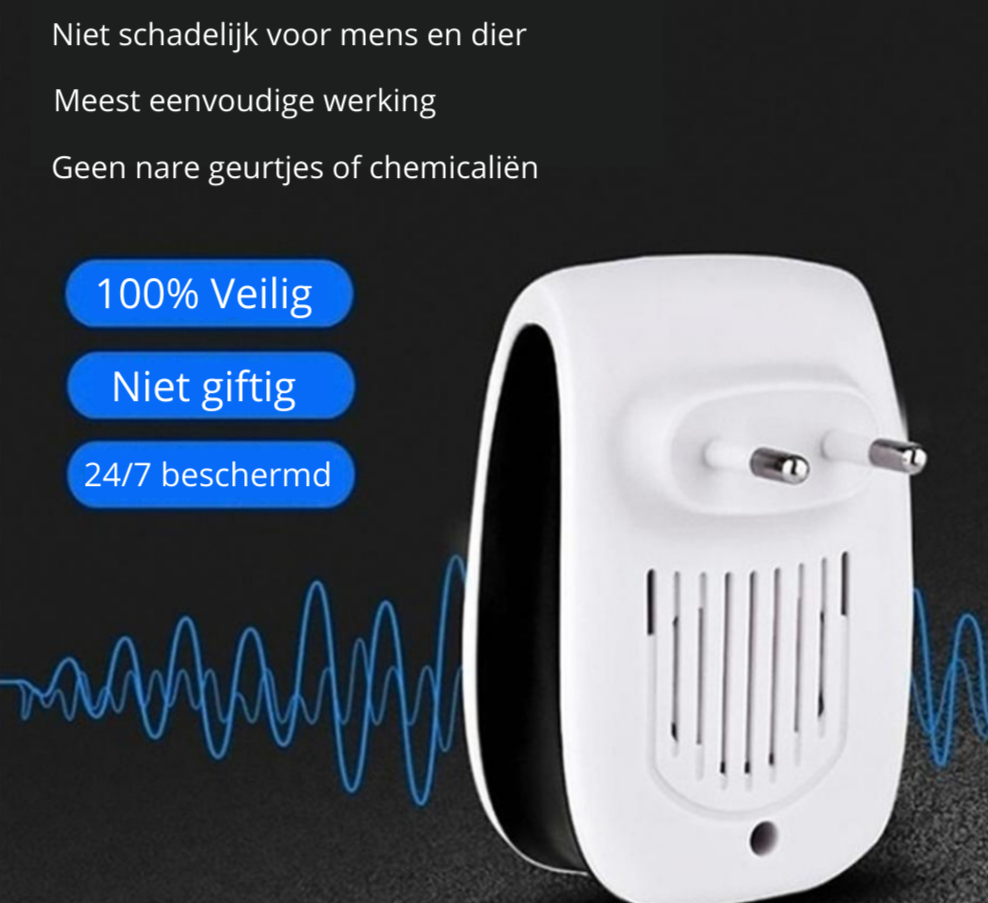 PestGuard Pro - Ultrasonic Indoor Pest Repeller