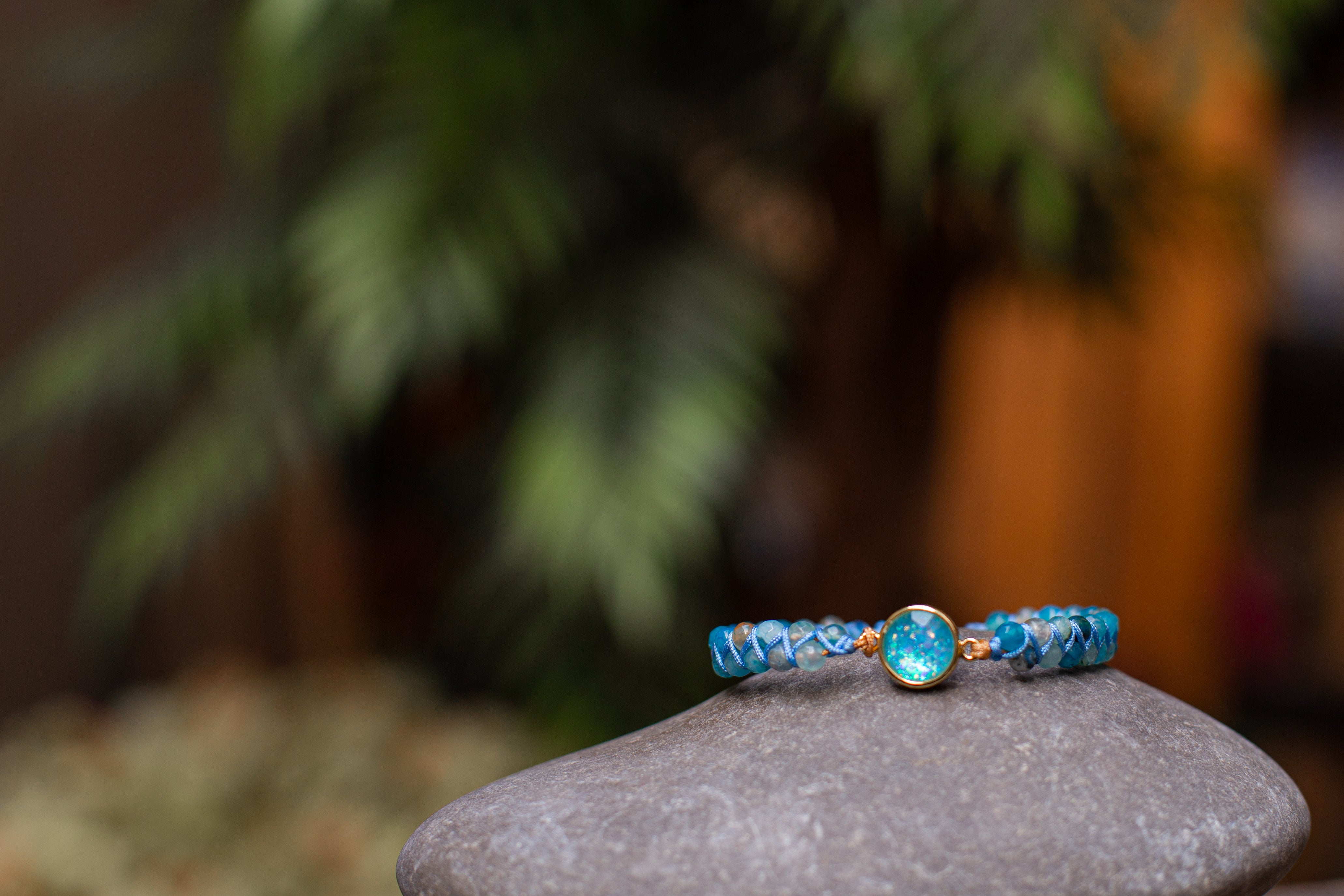 Liora Blue Opal Bracelet
