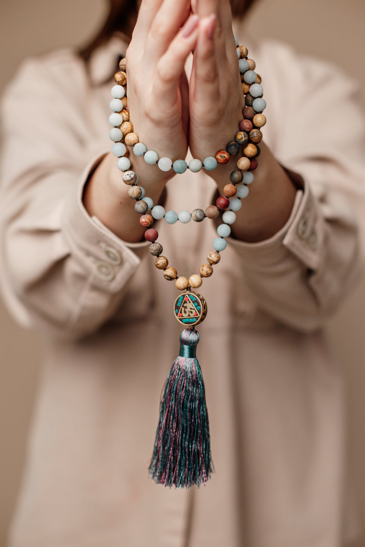 Anaya - Mala Beaded Necklace