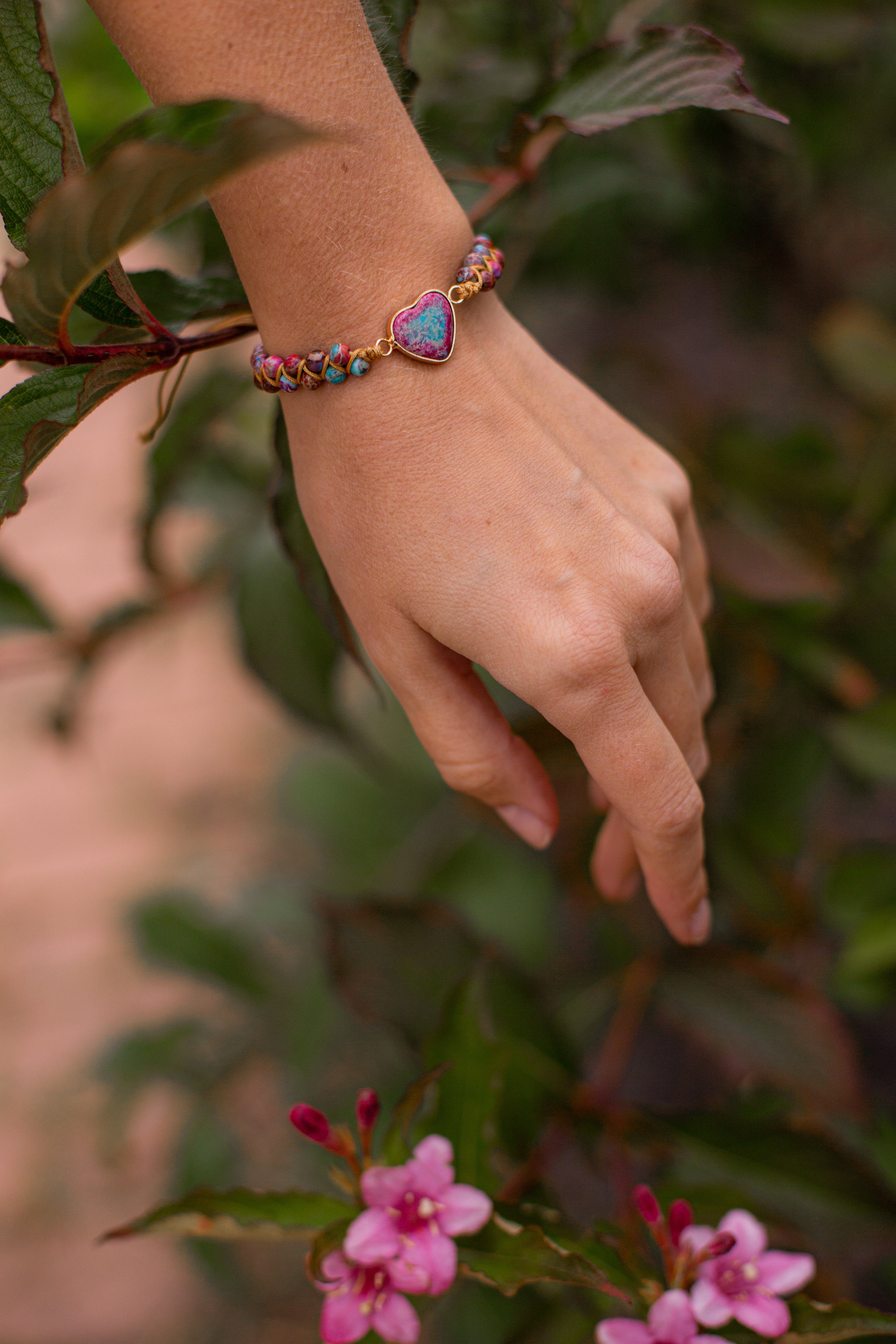 Amélie LoveStone Jasper Bracelet