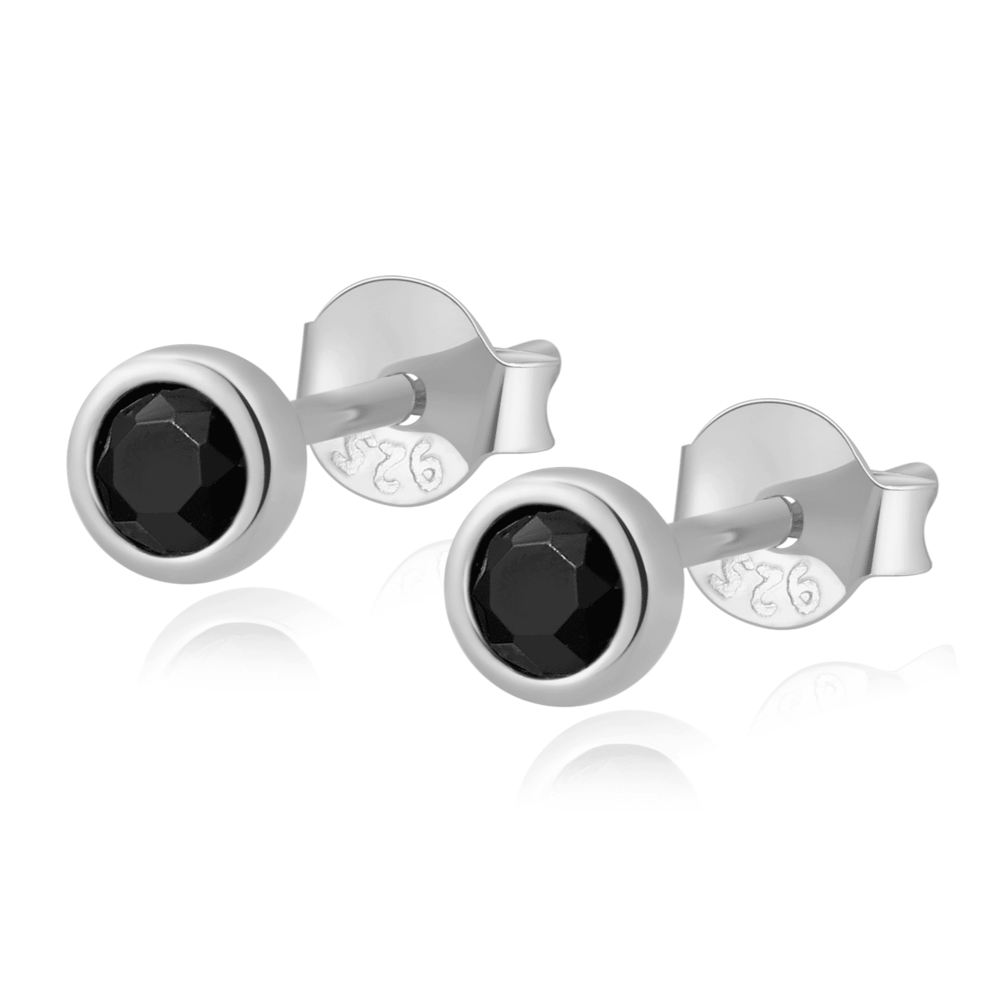 Amira - Compact Zirconia Hoop Earrings for Women