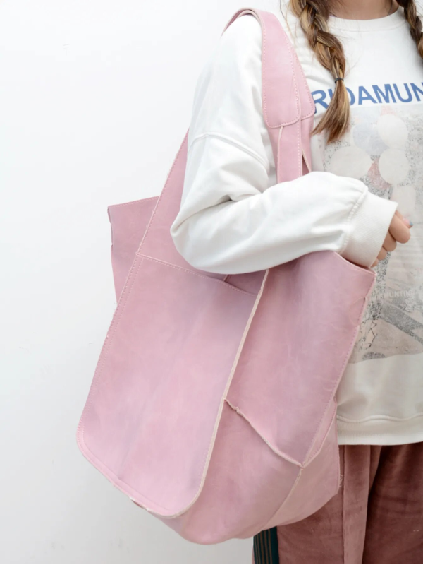Maxine Tote - PU Leather Beach Bag