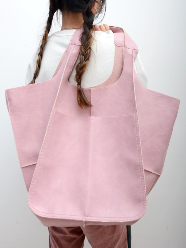 Maxine Tote - PU Leather Beach Bag