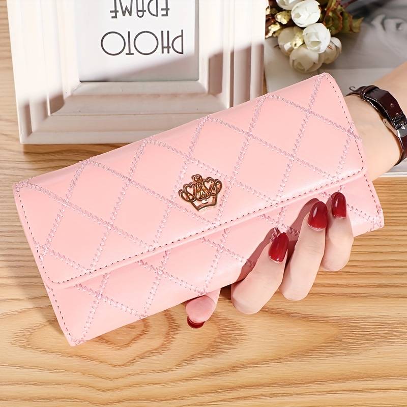 ArgyleWallet - Triangular Card Wallet with Argyle Pattern