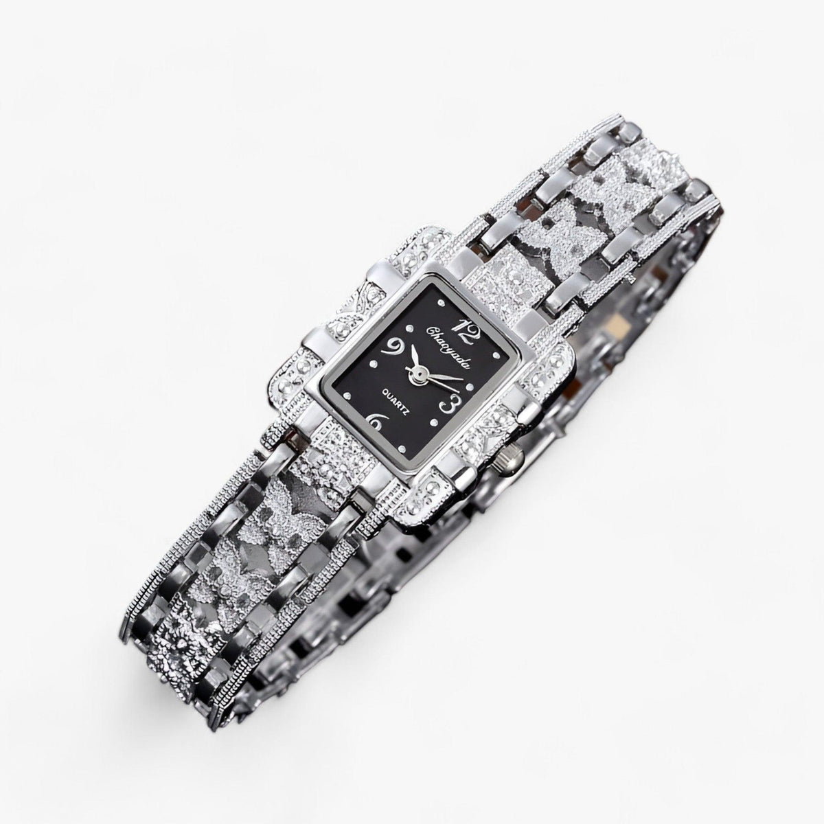 Camille - Crystal Rectangular Watch